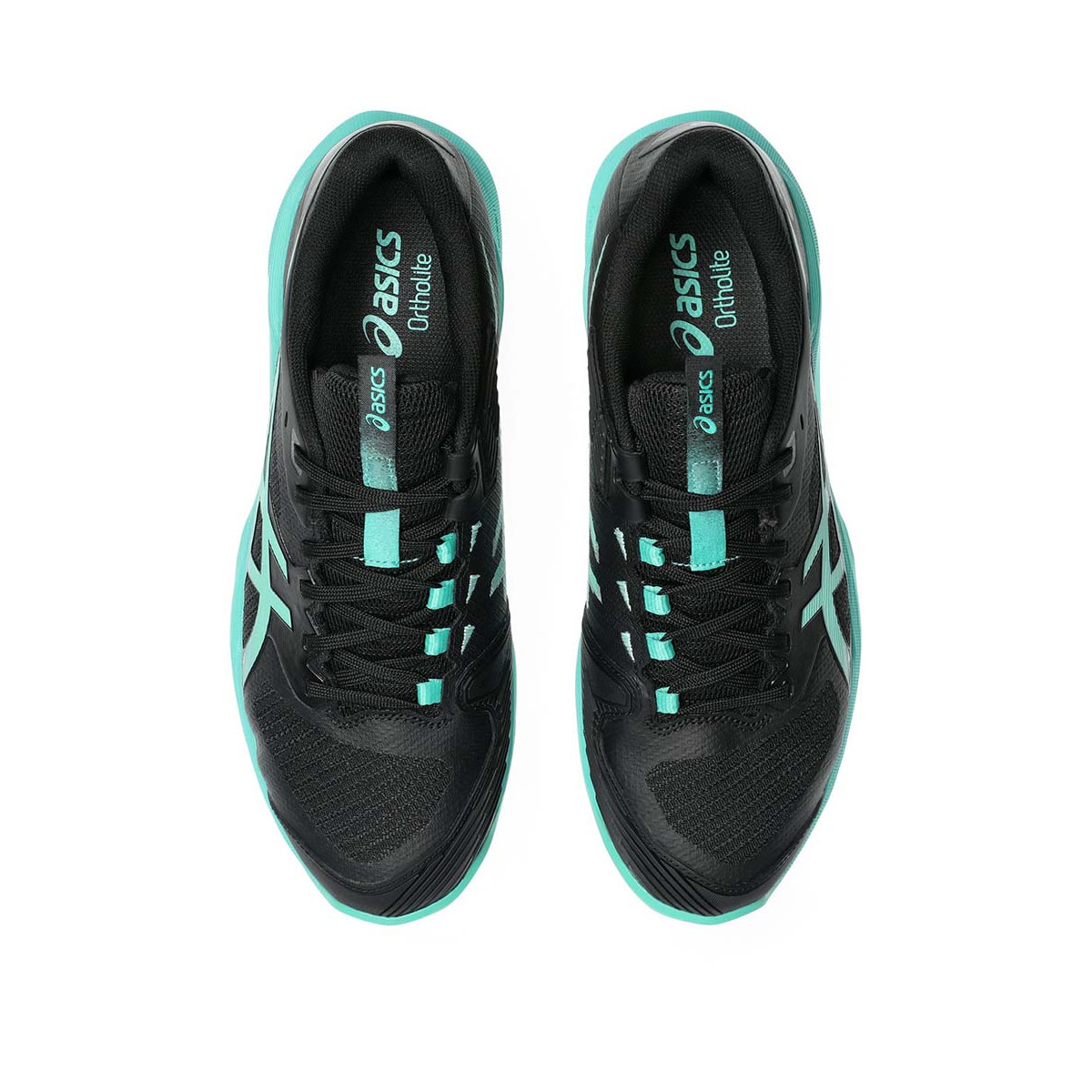 Asics Gel Solution Speed ​​​​FF 4 schoenen zwart/groen