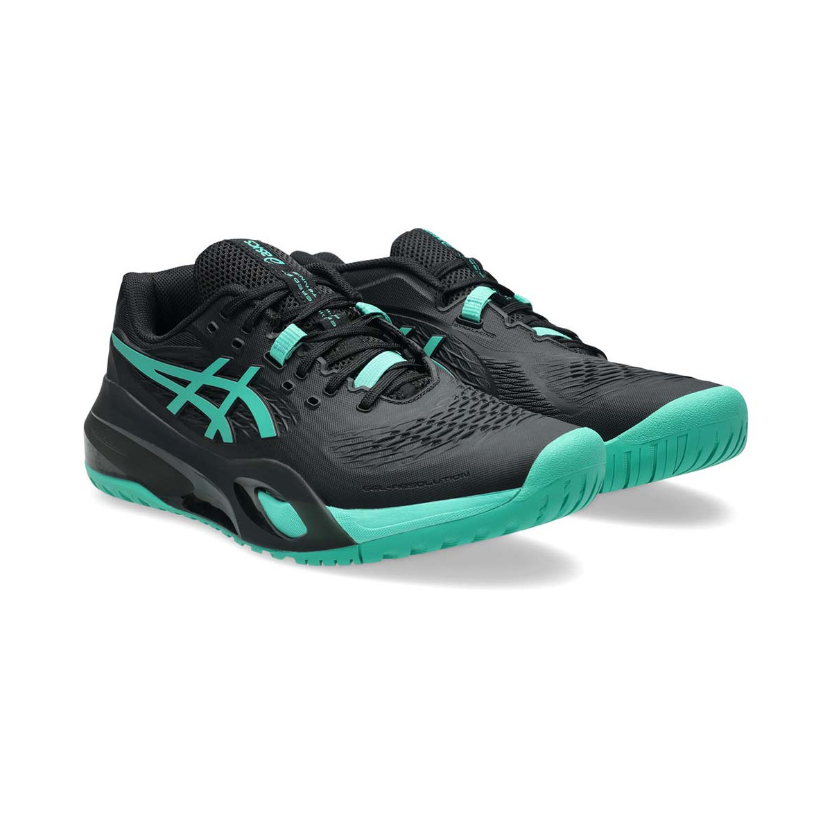 Chaussures Asics Gel Resolution X Noir / Vert