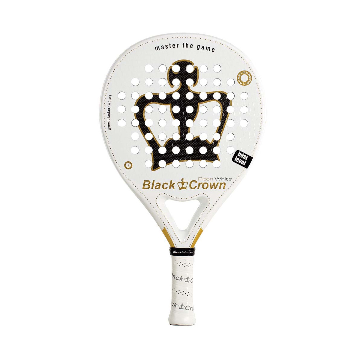 Raquette Black Crown Piton White