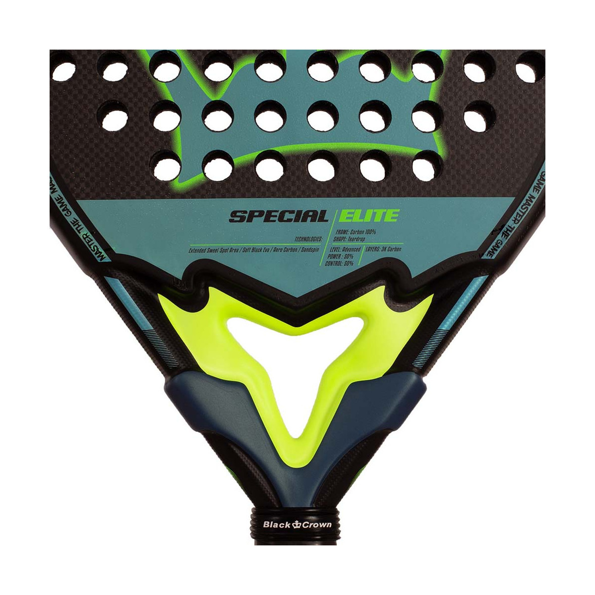 Black Crown Special Max racket