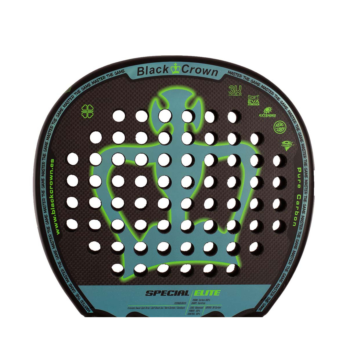 Black Crown Special Max racket