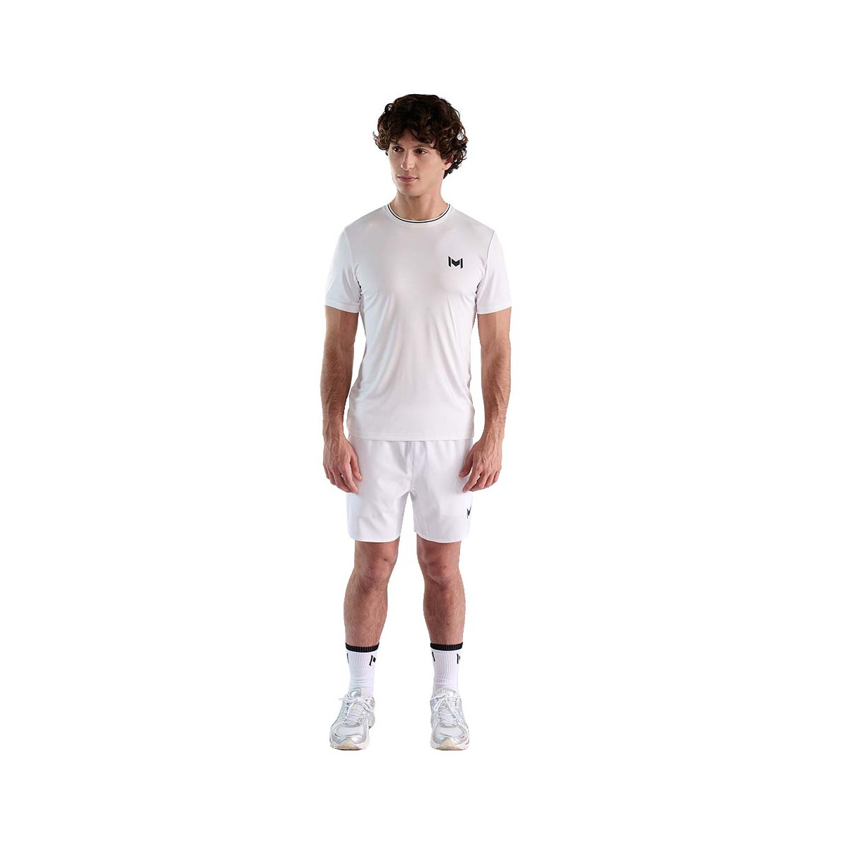 T-shirt Mouratoglou Tech Blanc