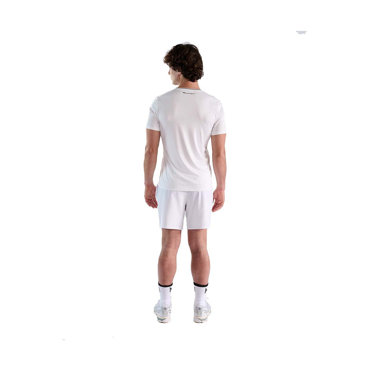 T-shirt Mouratoglou Tech Blanc