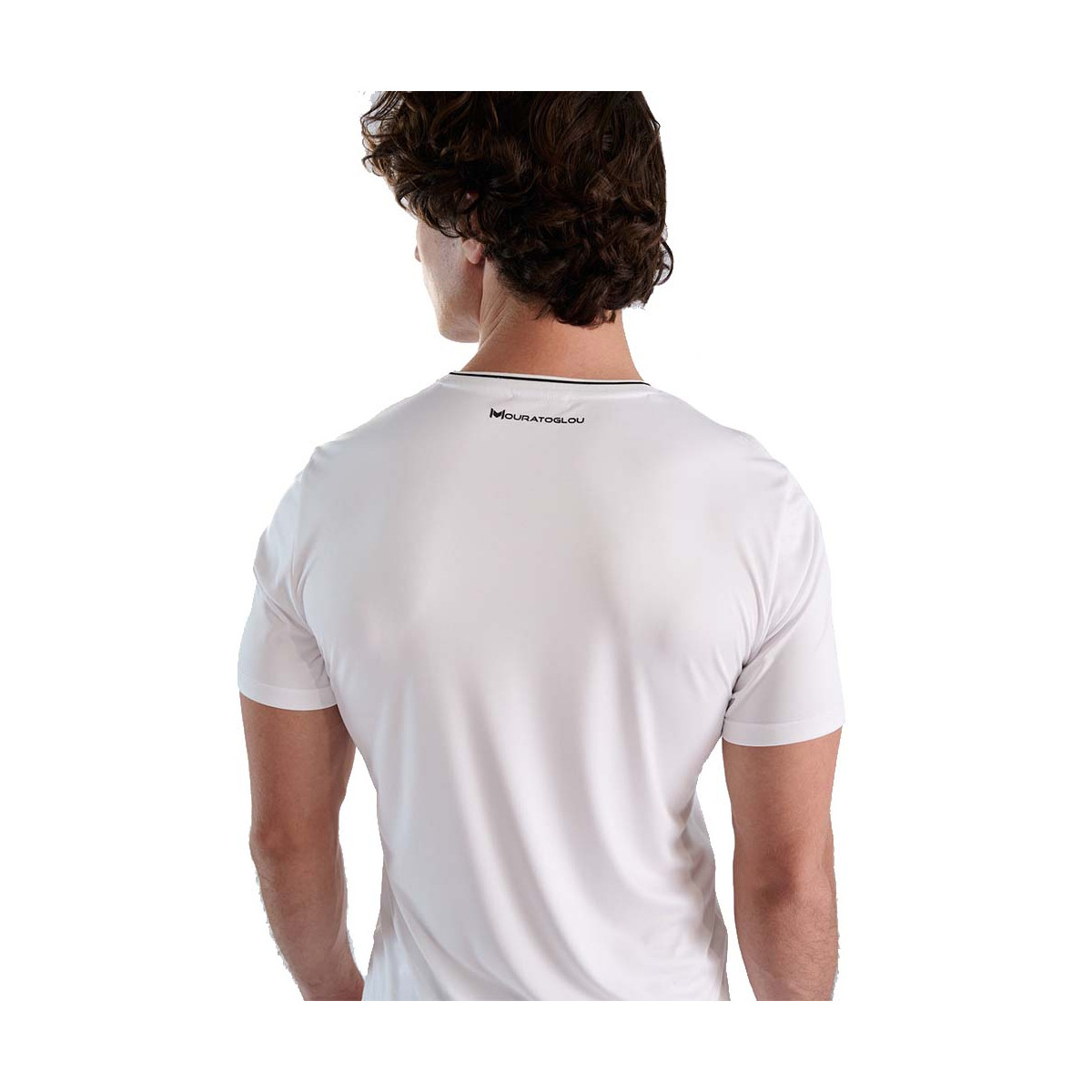 T-shirt Mouratoglou Tech Blanc
