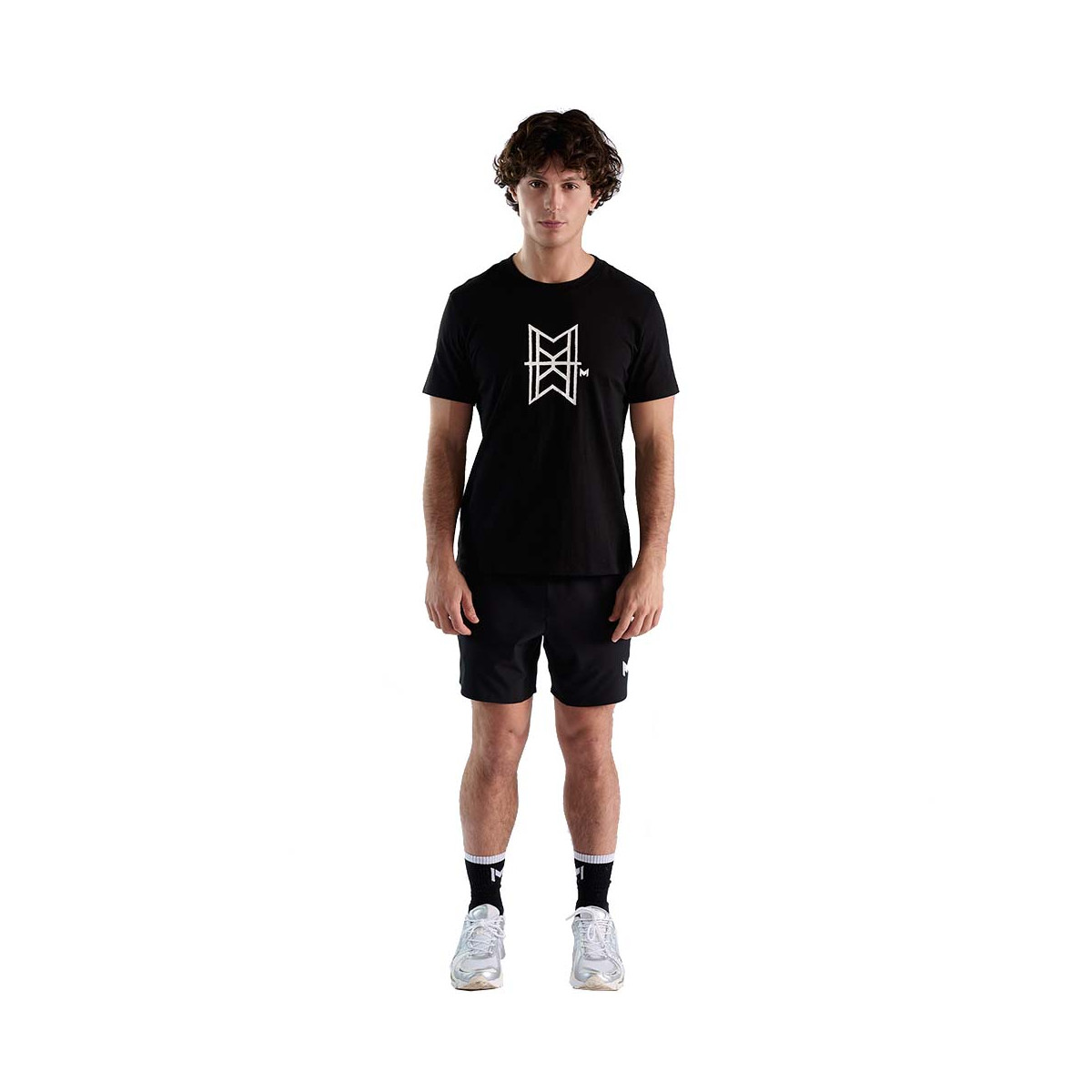 T-shirt Mouratoglou Graphique Noir