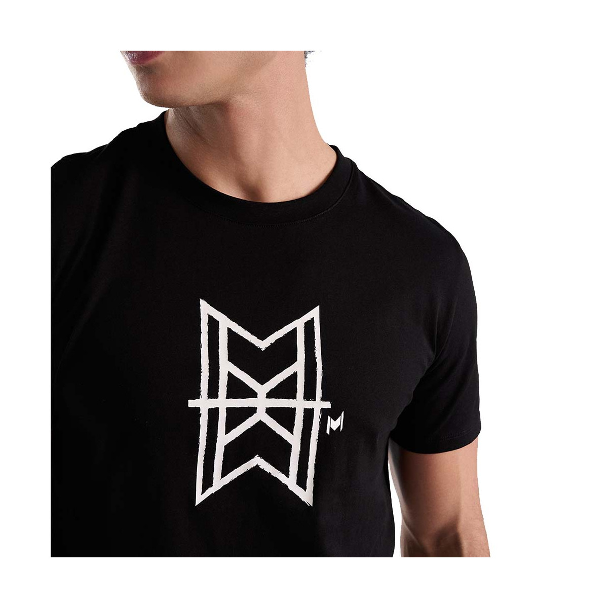 T-shirt Mouratoglou Graphique Noir