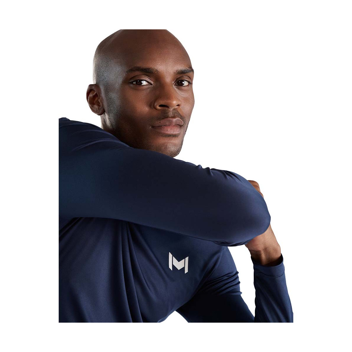 T-shirt à manches longues Mouratoglou Bleu marine