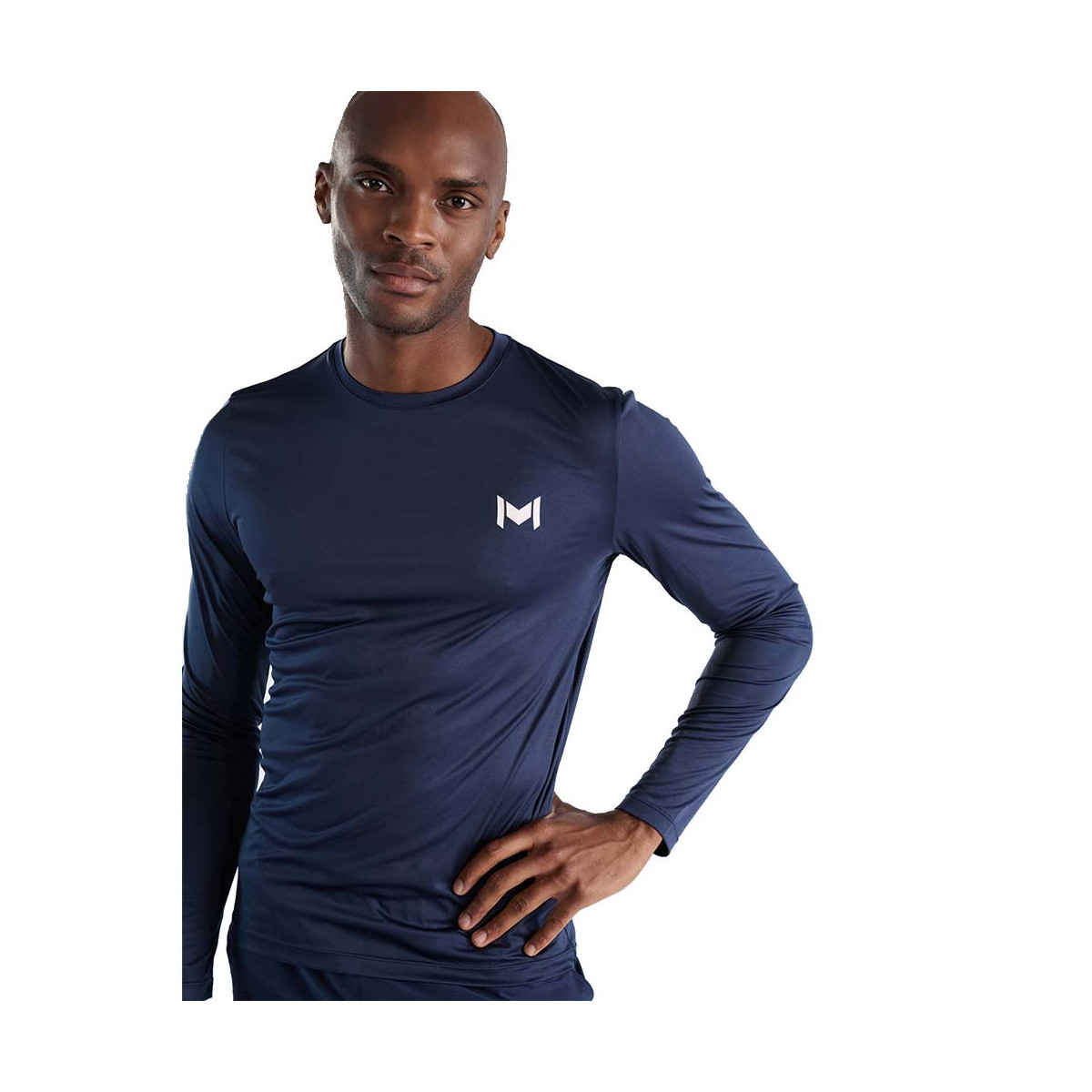 T-shirt à manches longues Mouratoglou Bleu marine