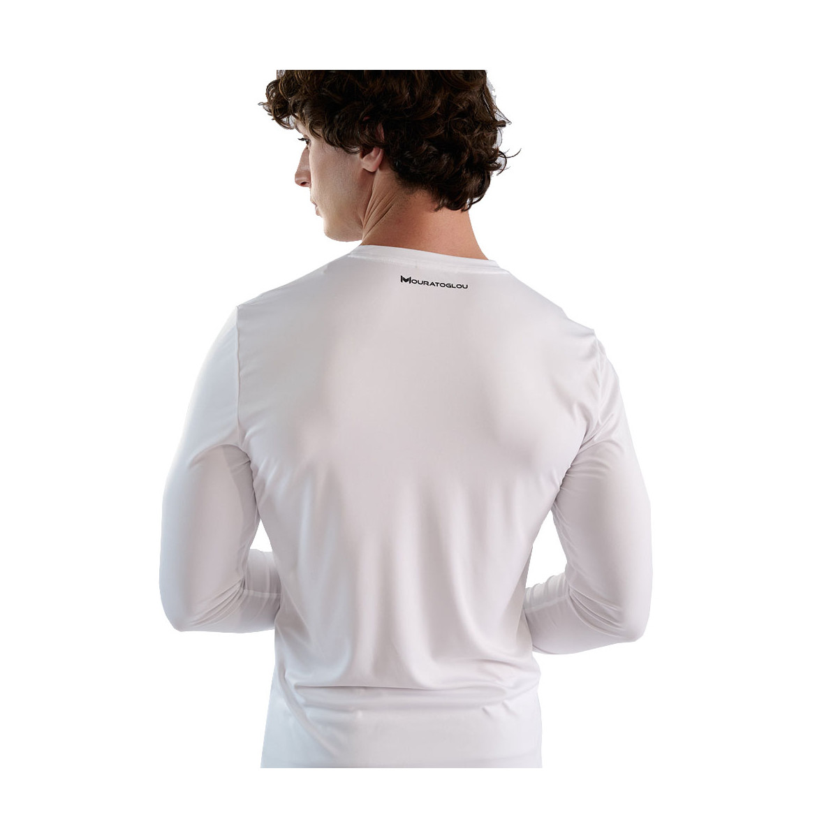 T-shirt à manches longues Mouratoglou Blanc