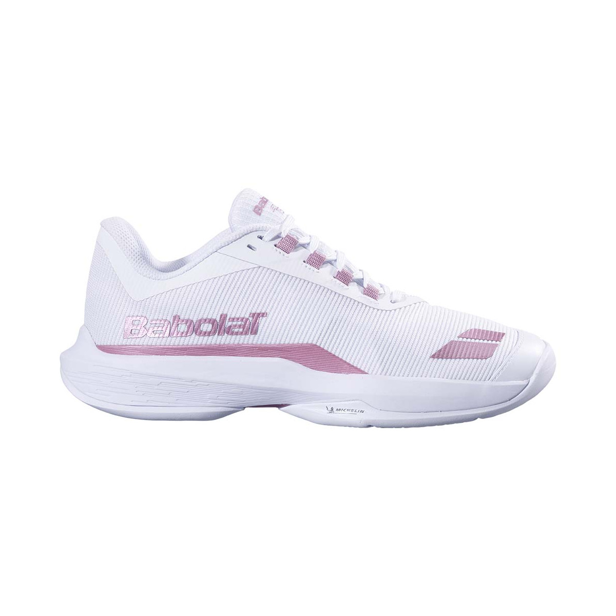 Chaussures Babolat Jet Tere 2 All Court Femme Blanc / Rose