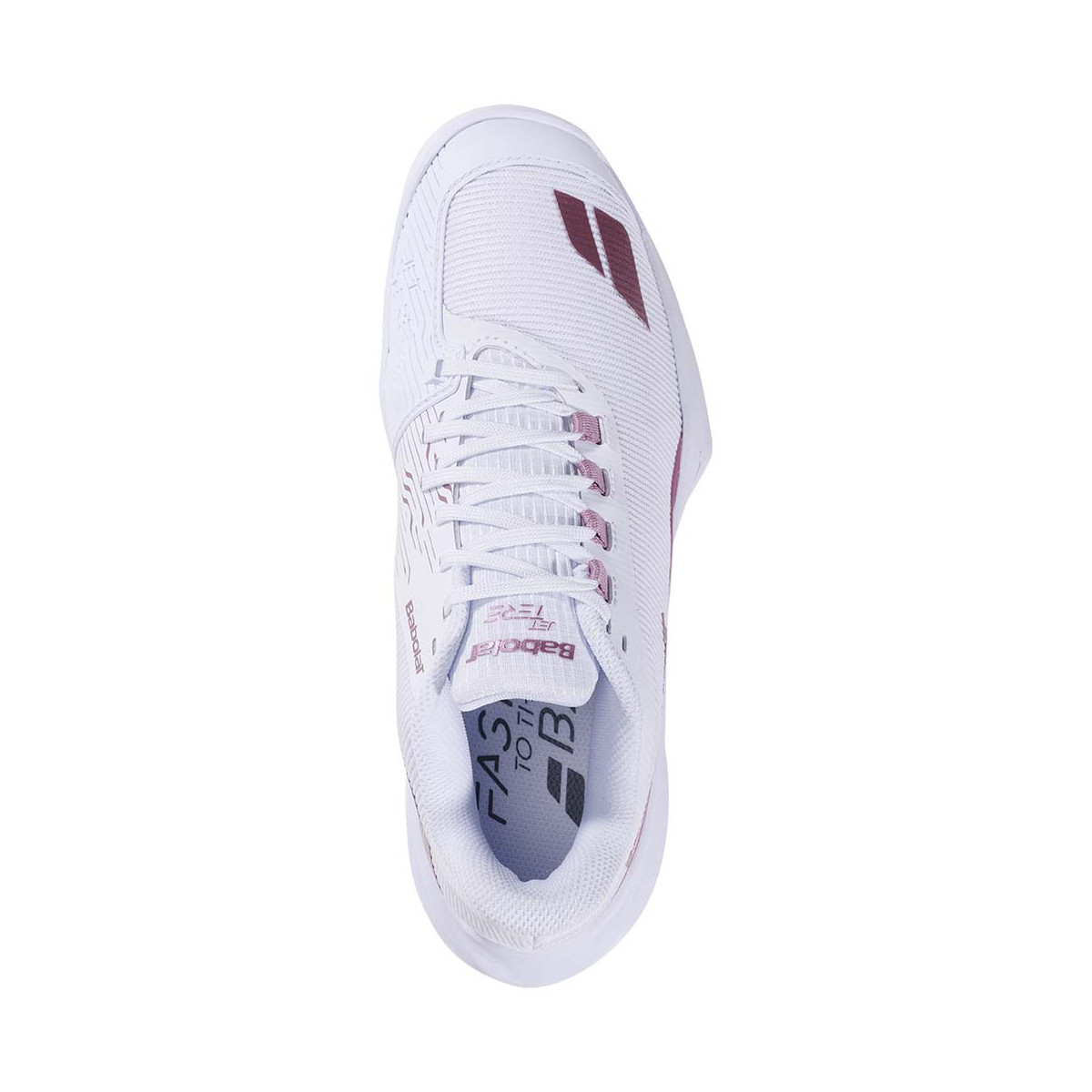 Chaussures Babolat Jet Tere 2 All Court Femme Blanc / Rose