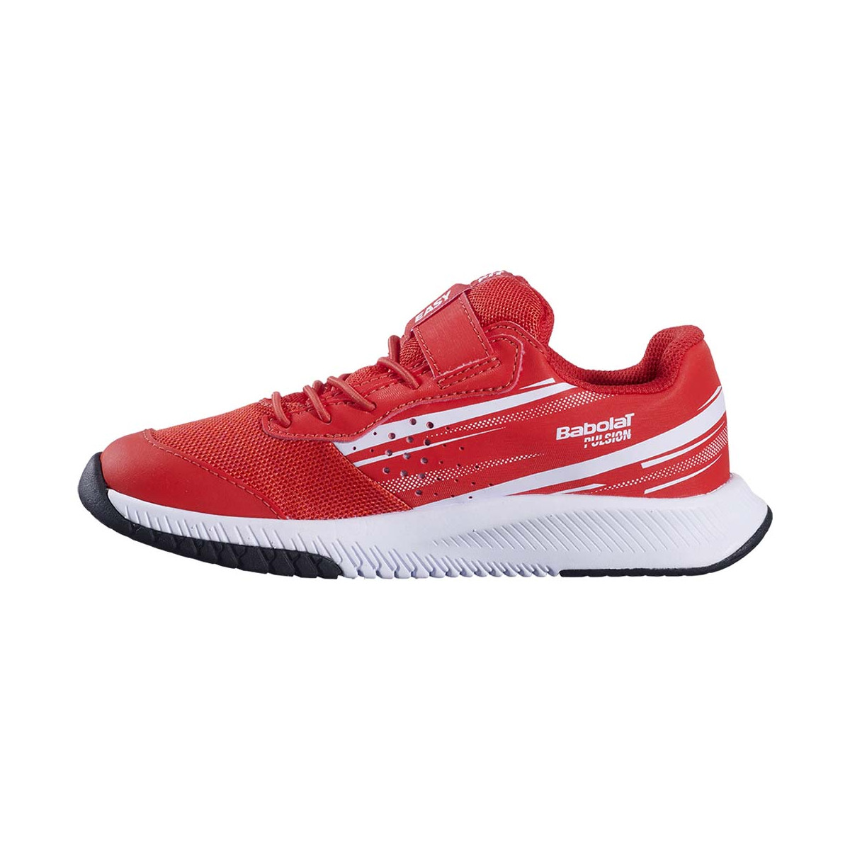 Chaussures Babolat Pulsion Kid All Court Junior Rouge / Blanc