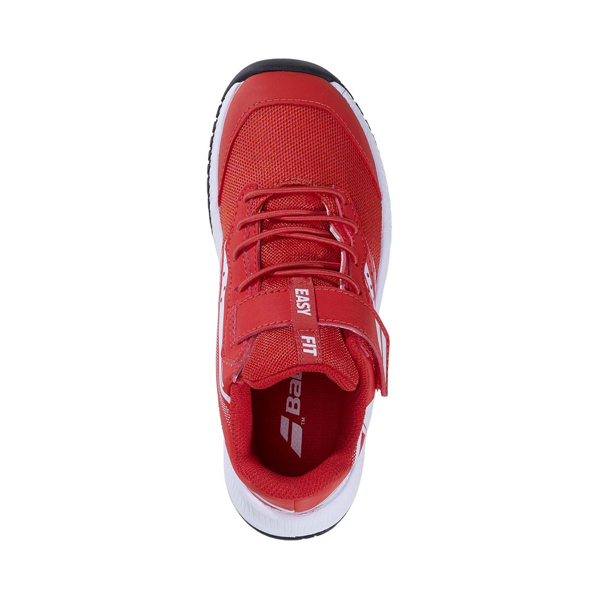 Chaussures Babolat Pulsion Kid All Court Junior Rouge / Blanc