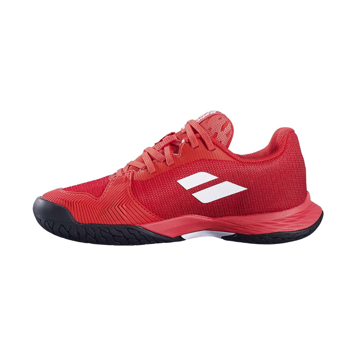 Chaussures Babolat Jet Mach 3 All Court Junior Rouge