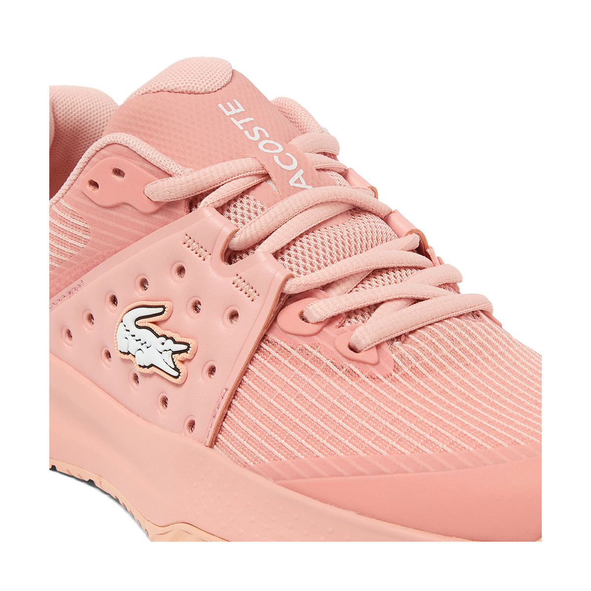 Chaussures Lacoste Power Serve Femme Rose