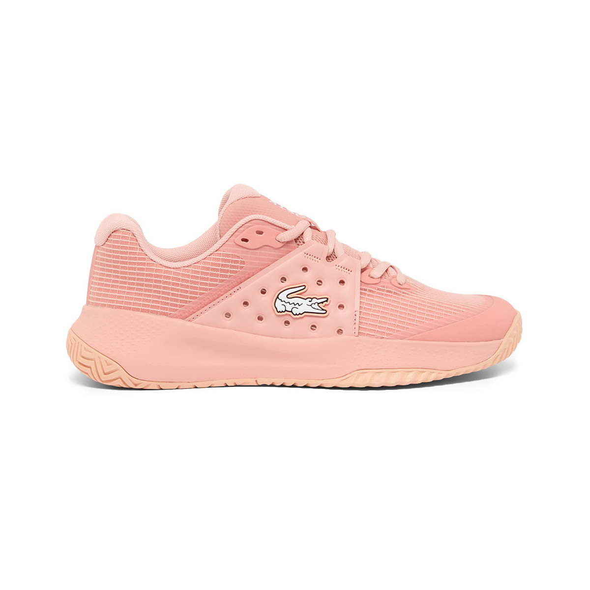 Chaussures Lacoste Power Serve Femme Rose
