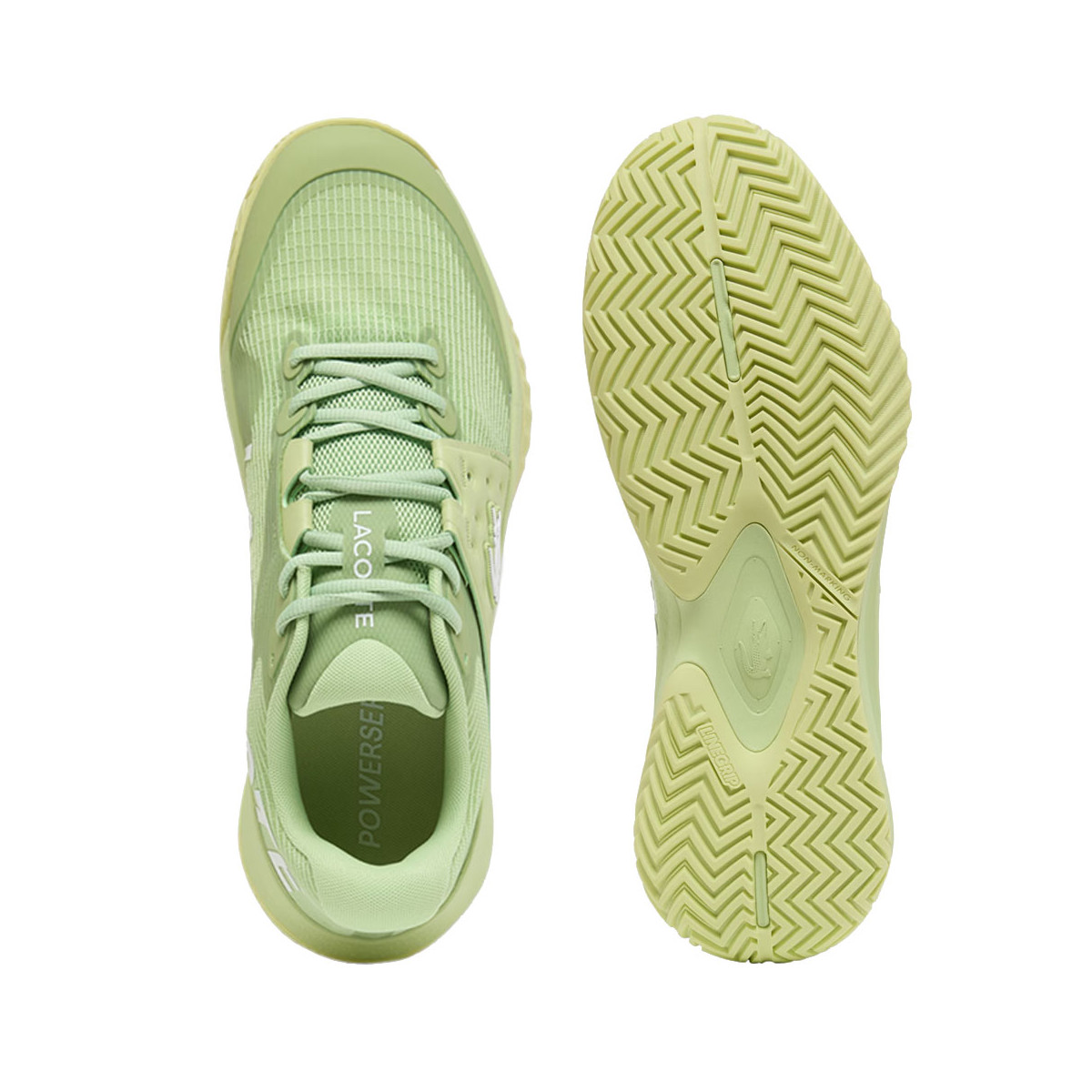 Chaussures Lacoste Power Serve Vert