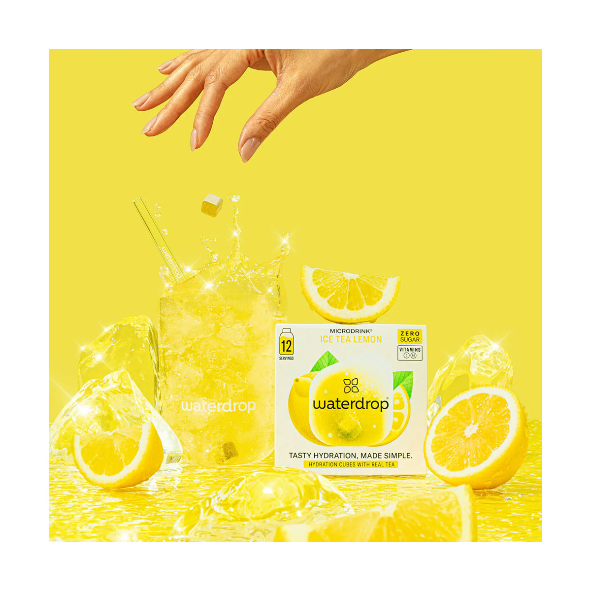 WaterdropIce Tea Raspberry Microdrink x12