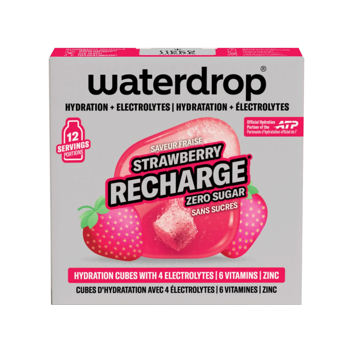 Waterdrop Citroen / Munt Recharge x12