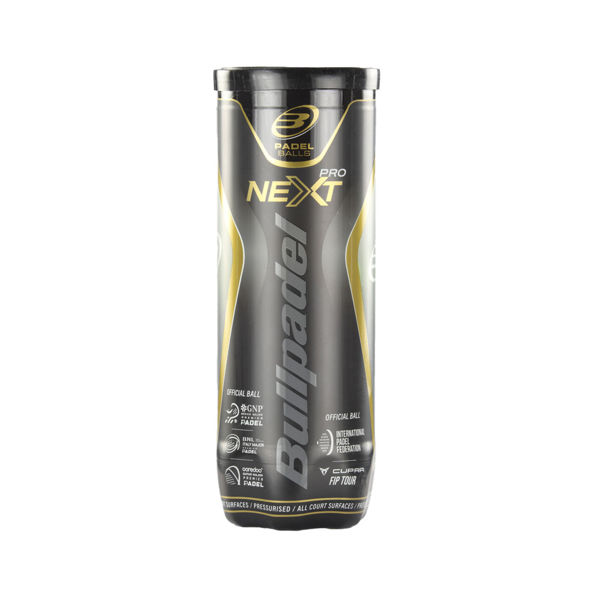 Tube de 3 balles Bullpadel Next Pro