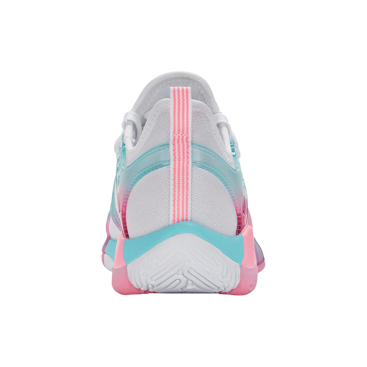 K-Swiss K-Frame Padel damesschoenen wit/roze/blauw