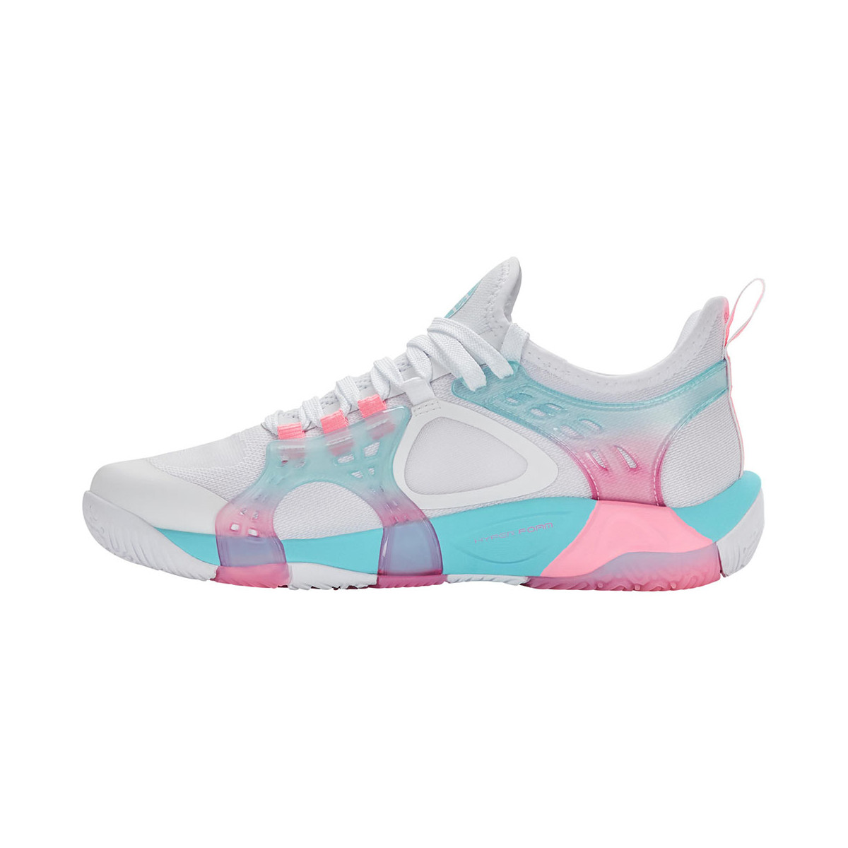 K-Swiss K-Frame Padel damesschoenen wit/roze/blauw