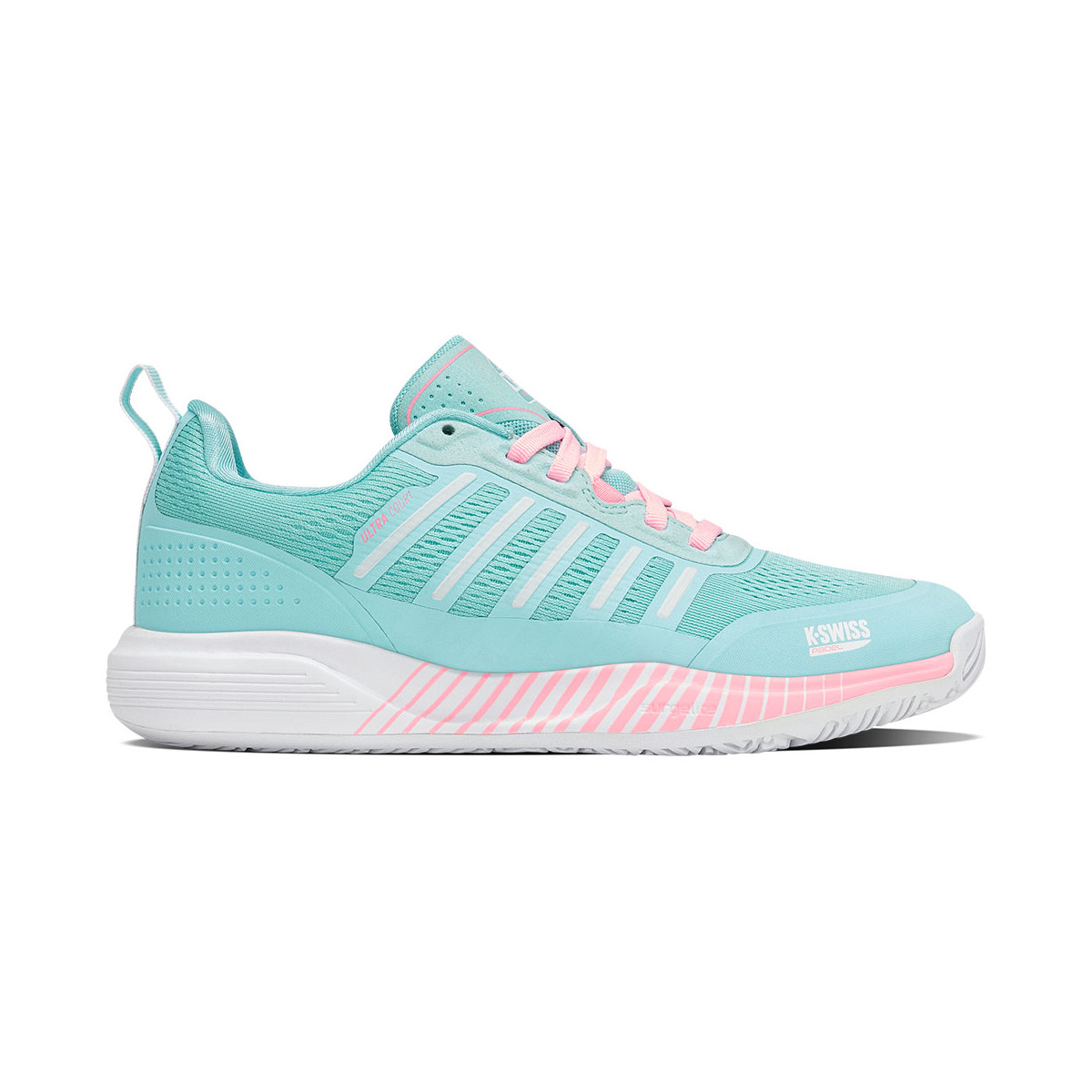 K-Swiss Ultra Court Padel Schoenen Grijs / Zwart / Rood
