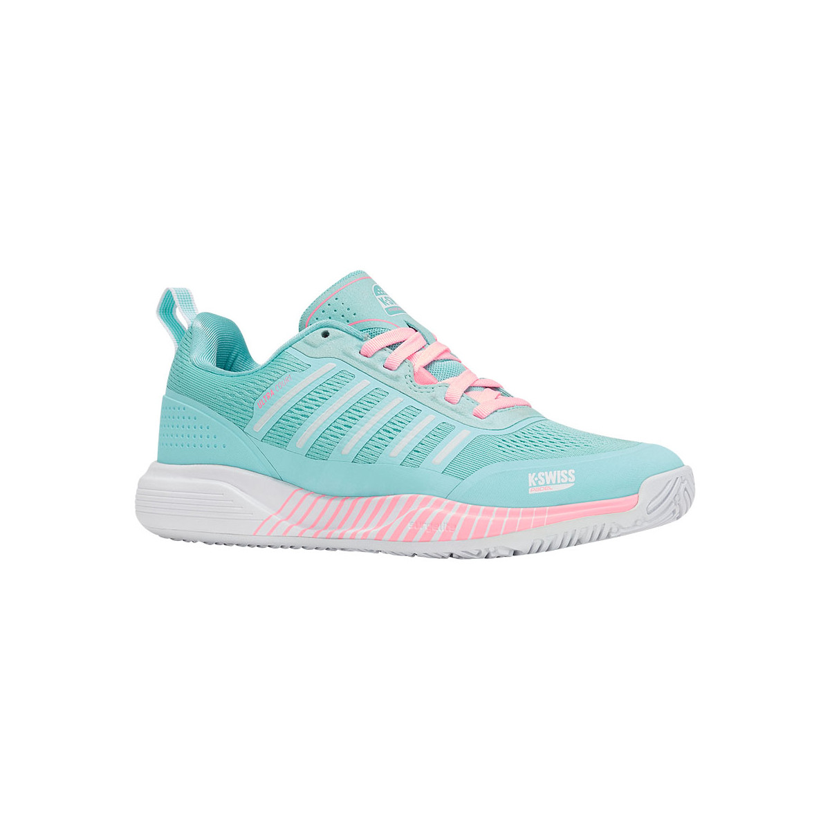 K-Swiss Ultra Court Padel Schoenen Grijs / Zwart / Rood