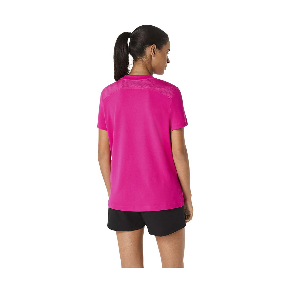 Asics Court SS Dames T-Shirt Marineblauw