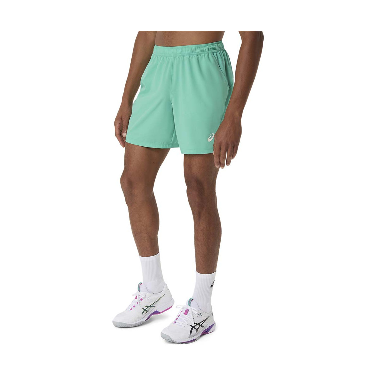 Asics Court Short 18cm Navy Blauw