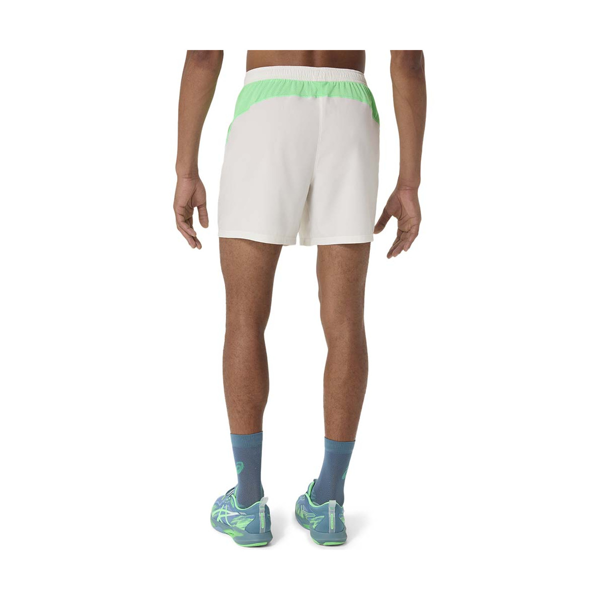 Short Asics Padel Court Crème / Vert