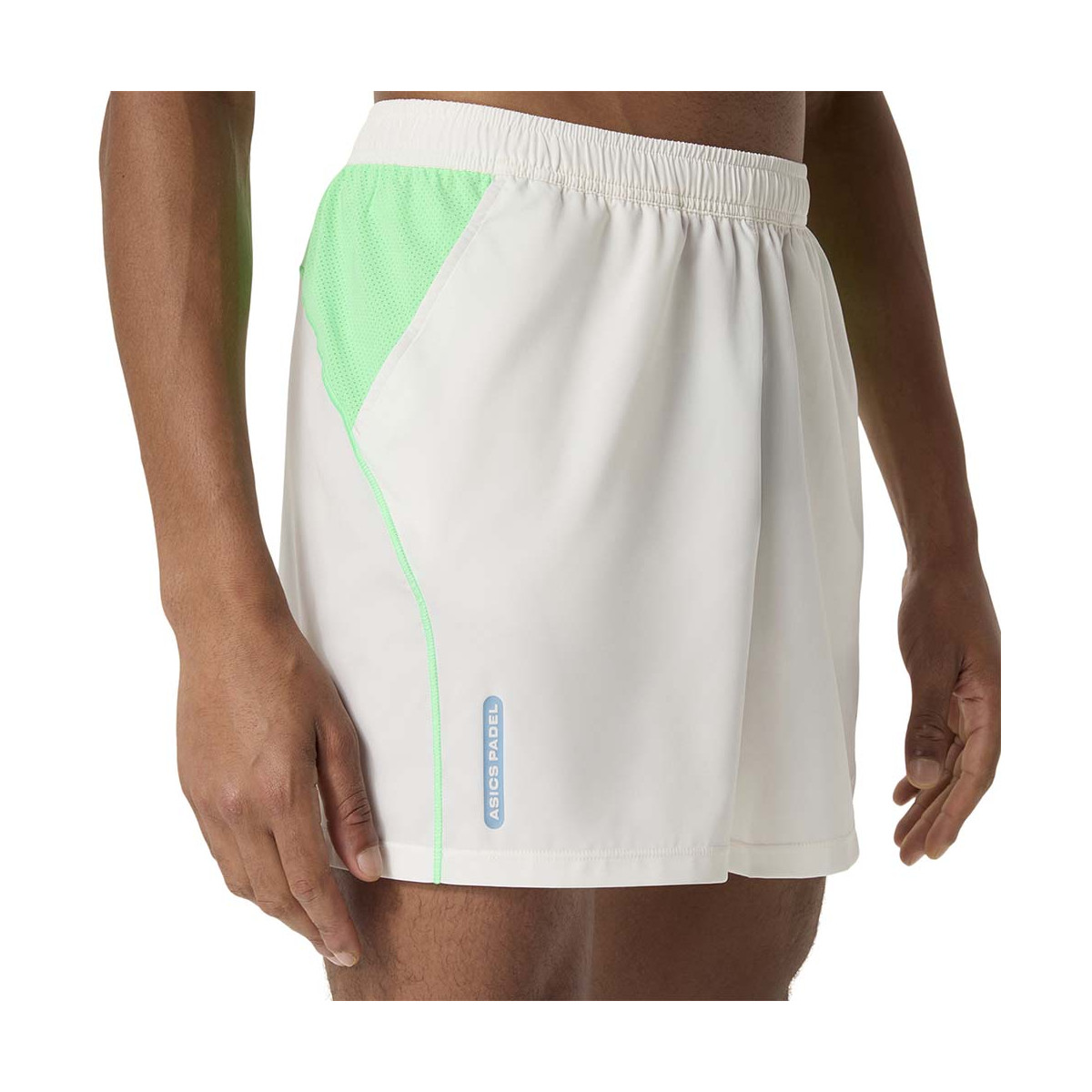 Short Asics Padel Court Crème / Vert