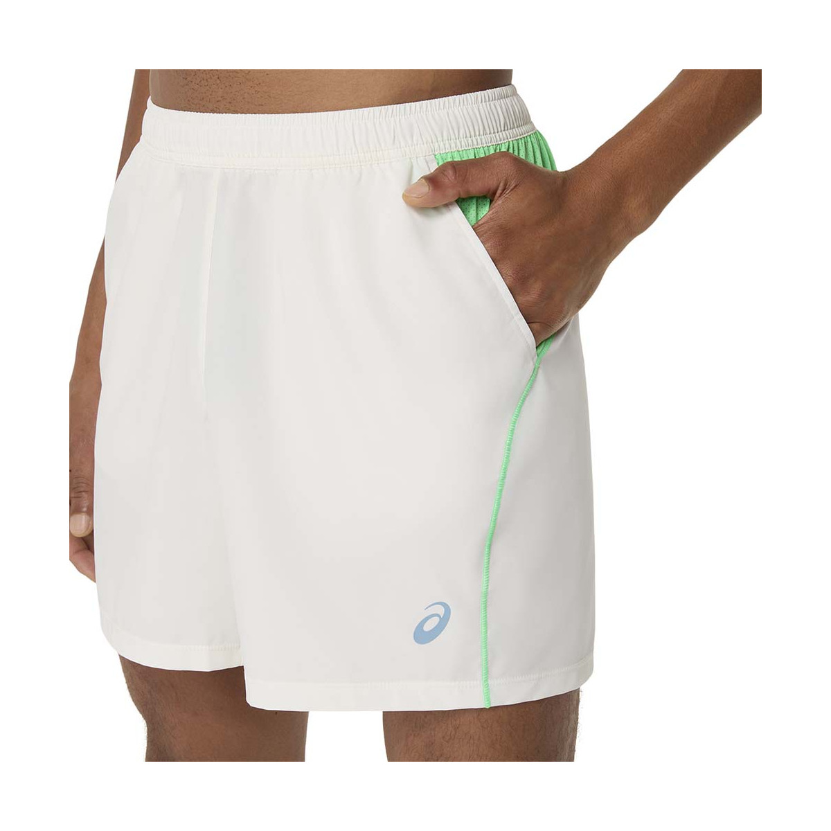 Short Asics Padel Court Crème / Vert