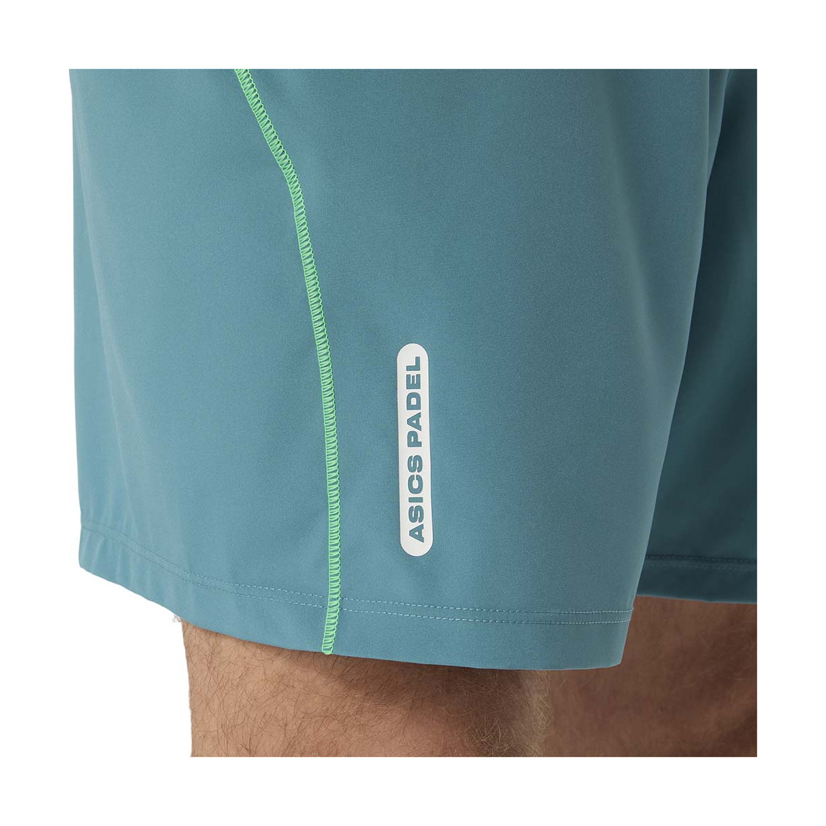 Asics Padel Court Shorts Crème / Groen