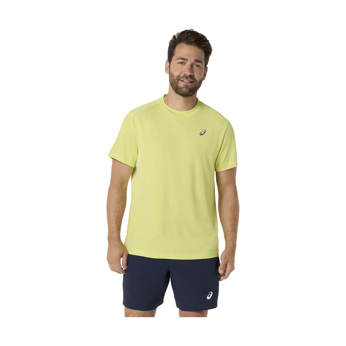 T-Shirt Asics Court SS Jaune