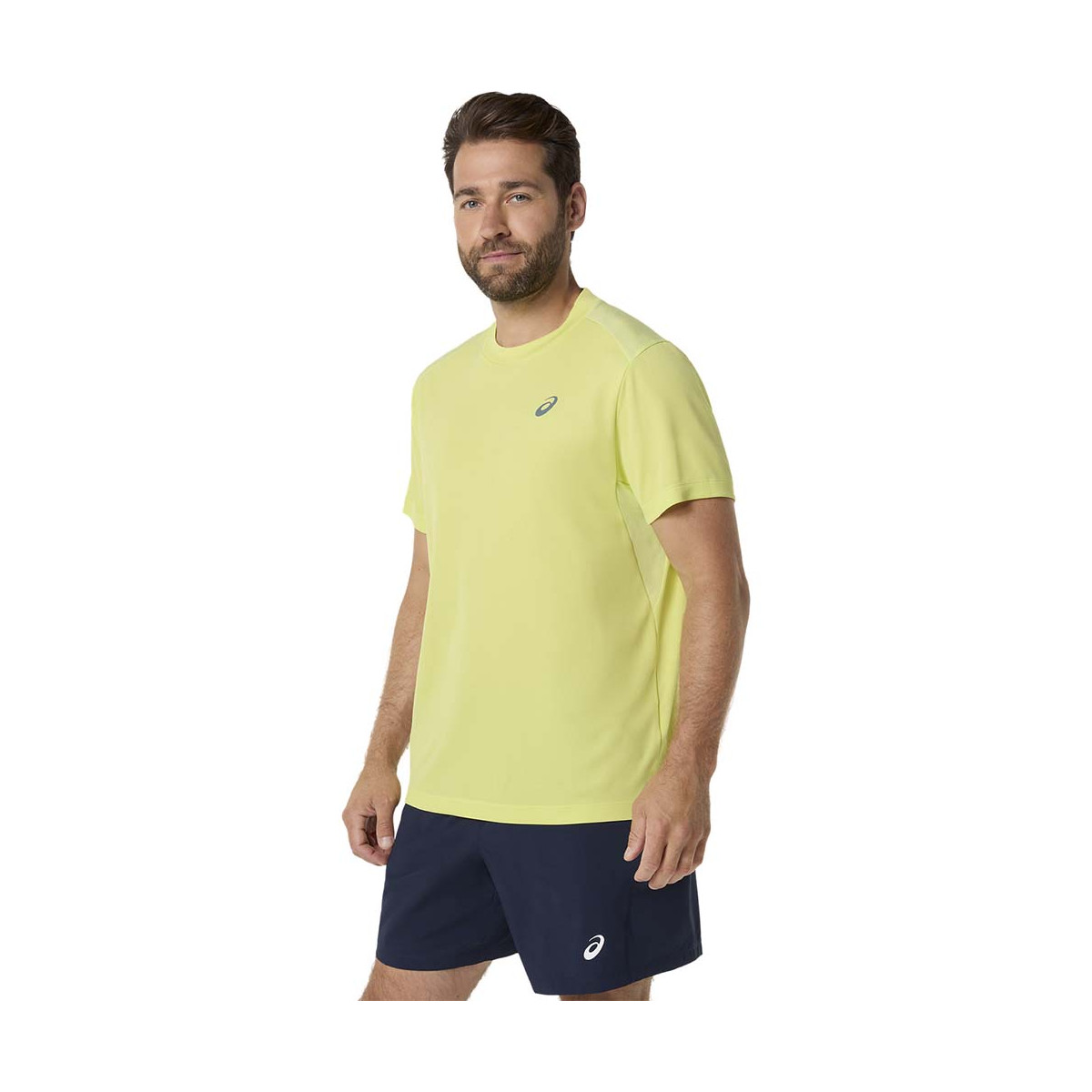 T-Shirt Asics Court SS Jaune