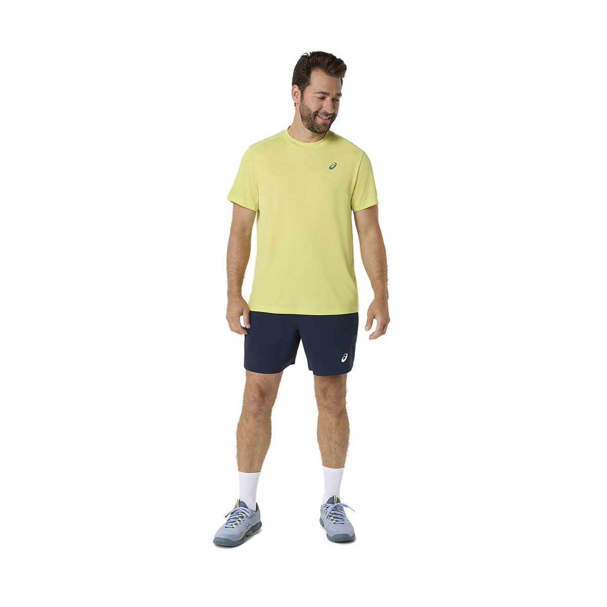 T-Shirt Asics Court SS Jaune