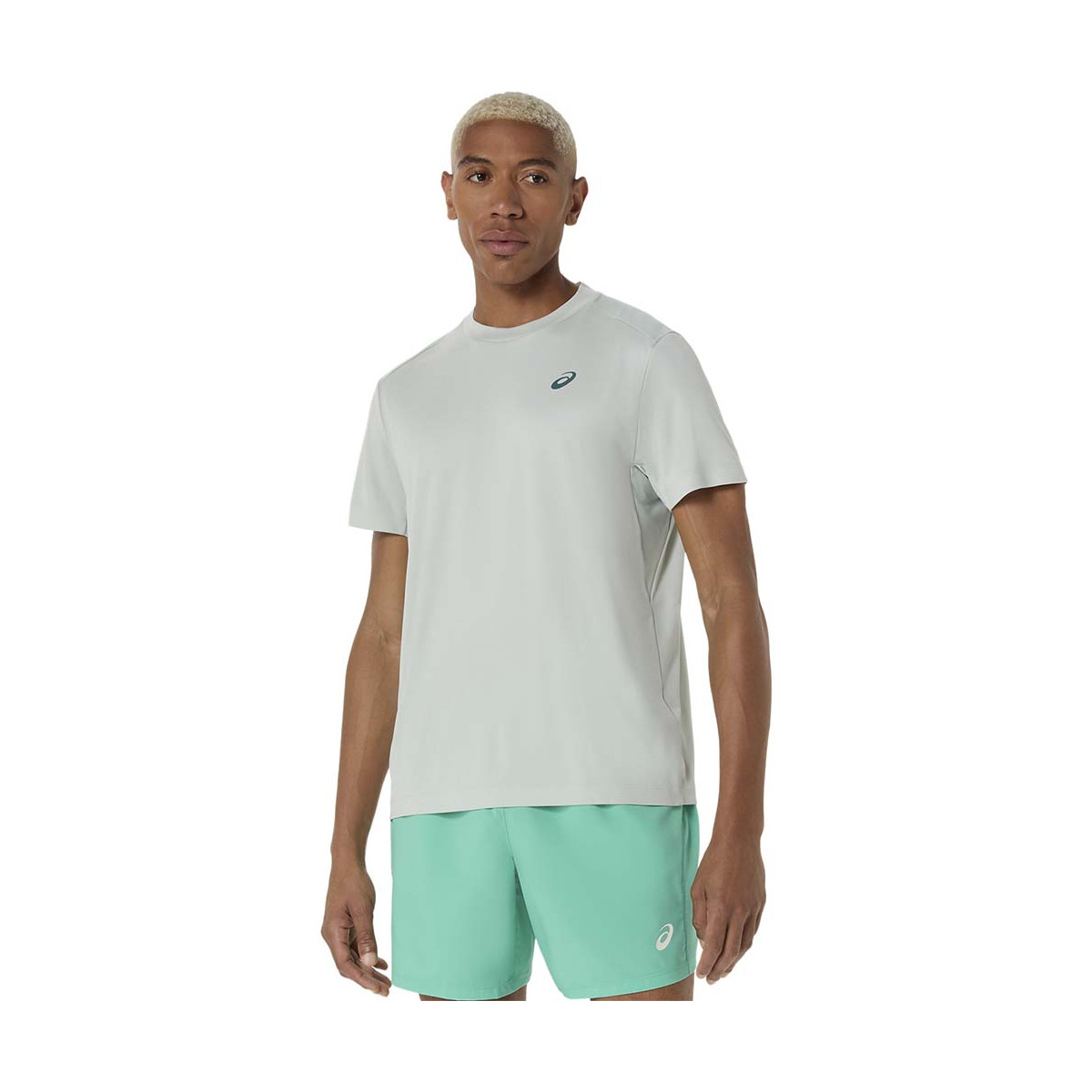 T-Shirt Asics Court SS Gris