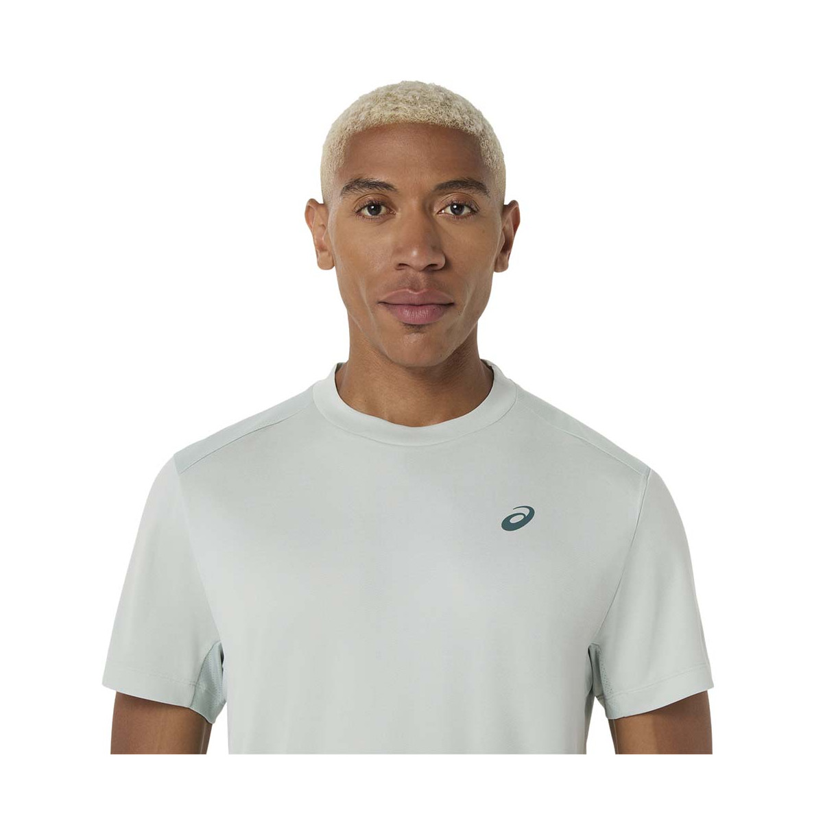 T-Shirt Asics Court SS Gris
