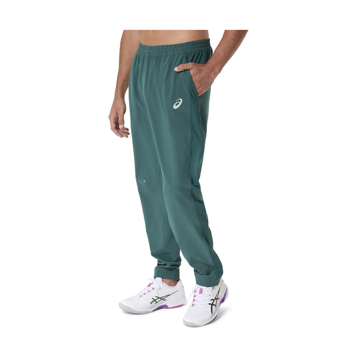 Pantalon Asics Match Vert