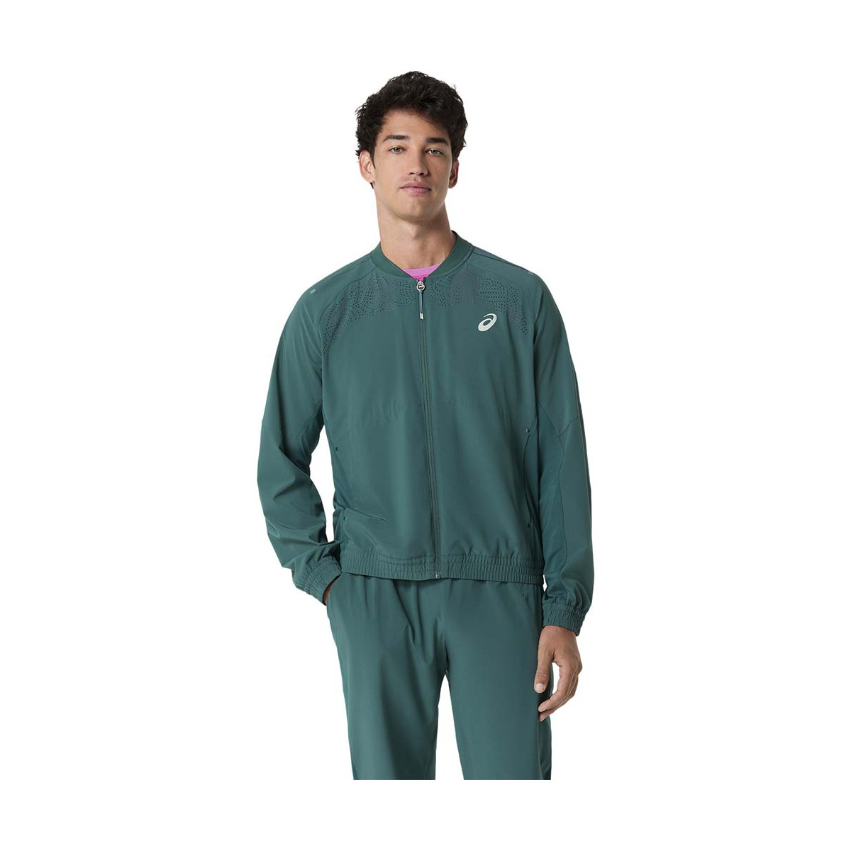 Veste Asics Match Vert