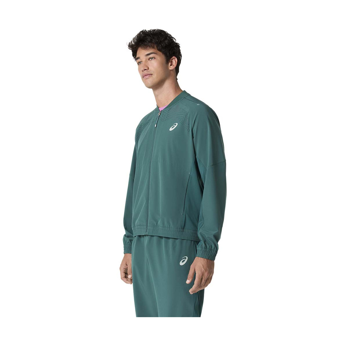Veste Asics Match Vert