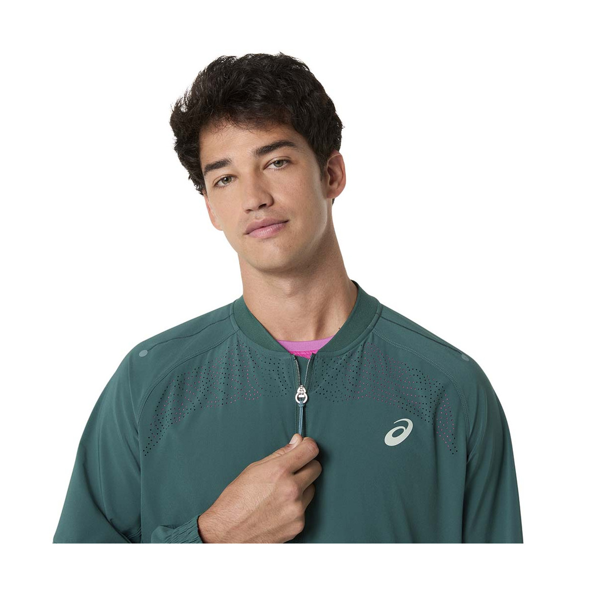 Veste Asics Match Vert