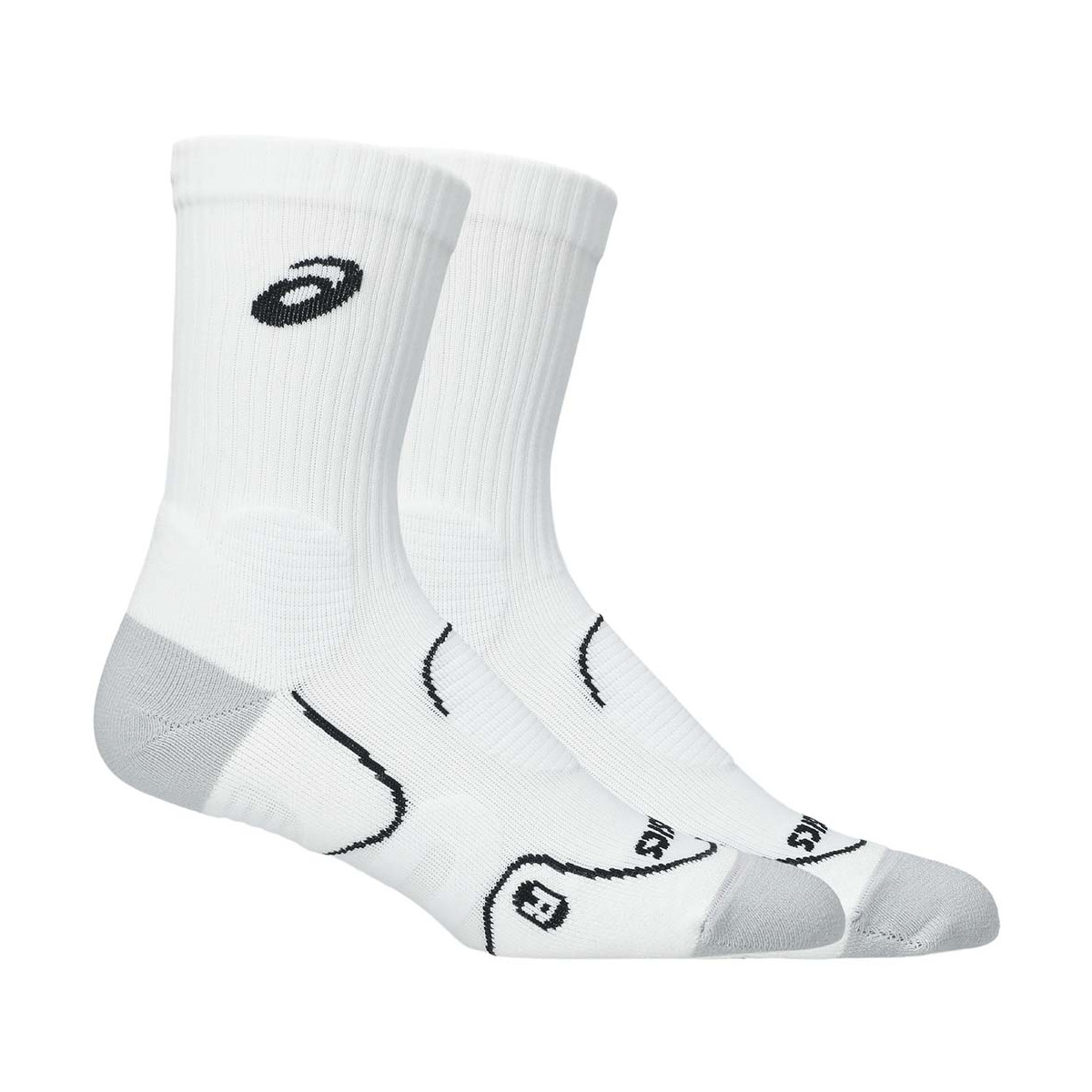Chaussettes Asics Tennis Court+ Crew Blanc