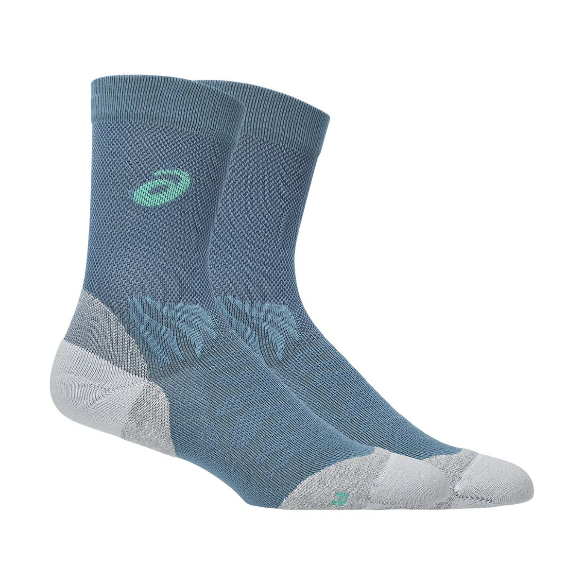 Chaussettes Asics Tennis Lightweight Court+ Crew Gris Vert