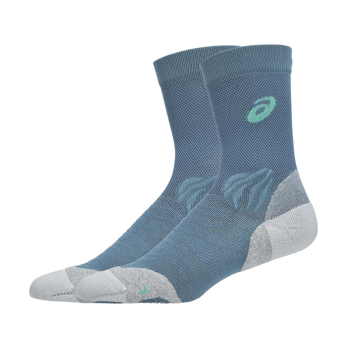 Chaussettes Asics Tennis Lightweight Court+ Crew Gris Vert