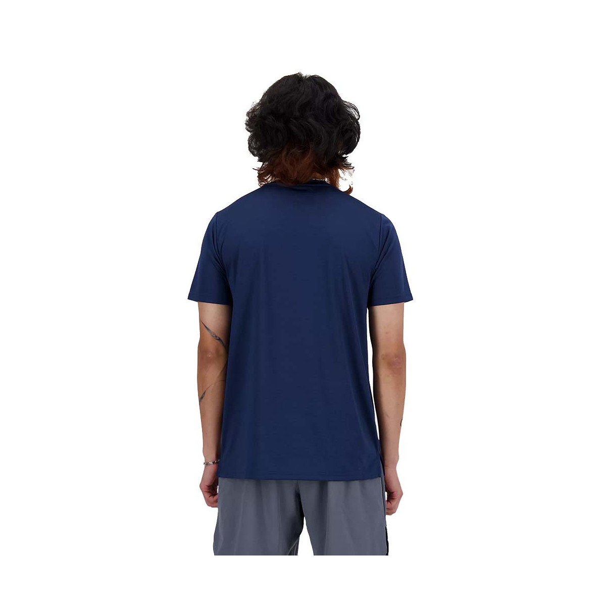 T-shirt New Balance Essentials Bleu marine