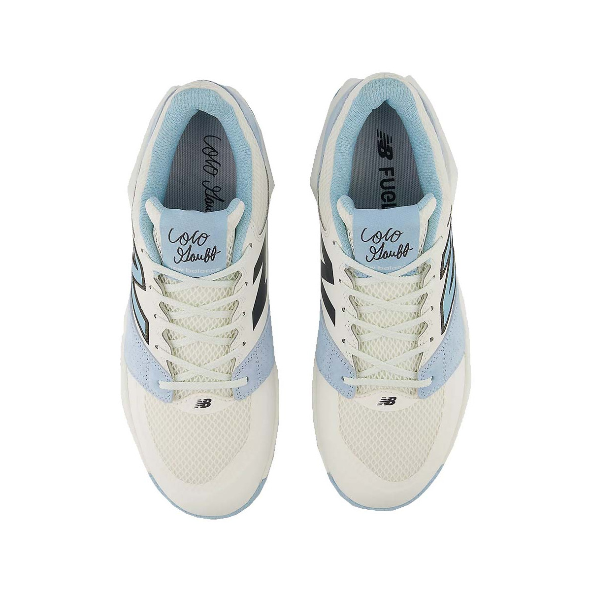 Chaussures New Balance Coco Delray Blanc / Bleu