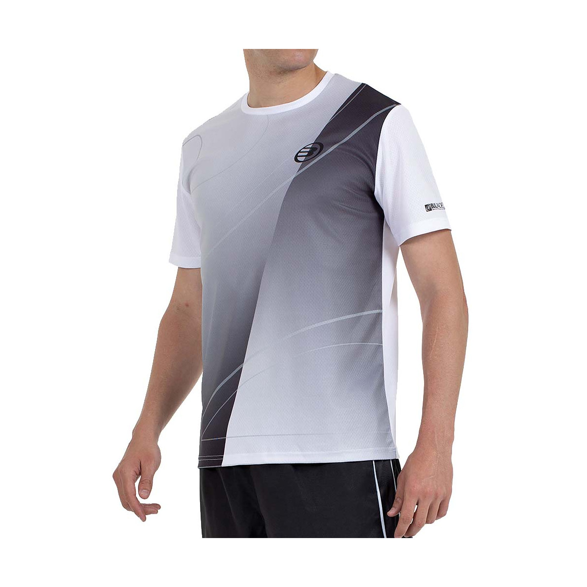 T-shirt Bullpadel Cumbre Blanc