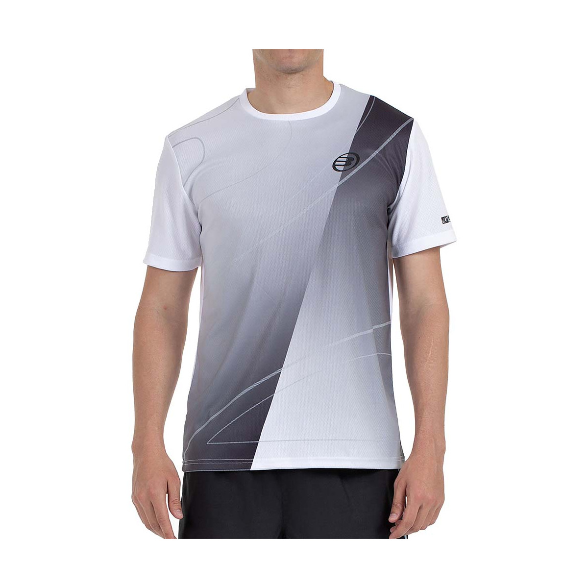 T-shirt Bullpadel Cumbre Blanc